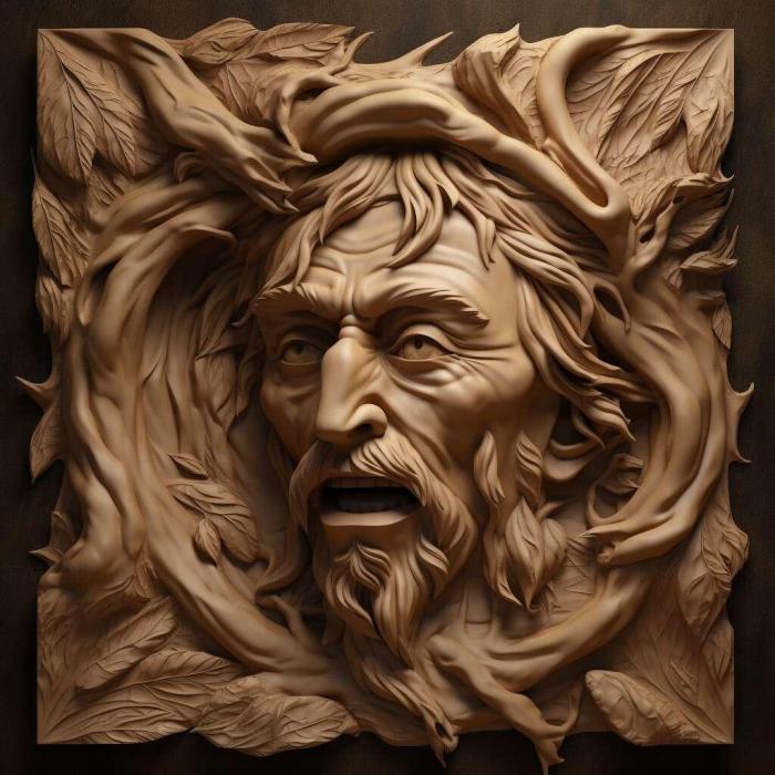 نموذج ثلاثي الأبعاد لآلة CNC 3D Art 